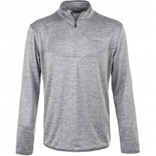 Endurance Fleece'owy sweter Ledger Midlayer z zamkiem błyskawicznym szary męski